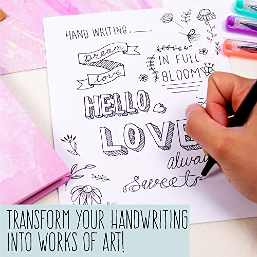 Modern Calligraphy and Hand Lettering: A Mark-Making Workbook for