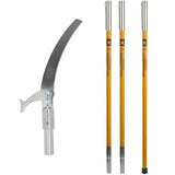 Notch 18’ Pole Saw Set with 15” Blade - Yellow (40207) Notch
