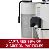 JET JCDC-2 Cyclone Dust Collector, 2-Micron Filter, 938 CFM, 2 HP, 1Ph 230V (717520) Jet