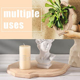 3 Pieces Unfinished Wood Plaque 9 x 12 Inch Wooden Shield Plaque Wood Sign for Crafts Carving Crafting, Wood Planks Wood Boards for Burning Projects Yookeer