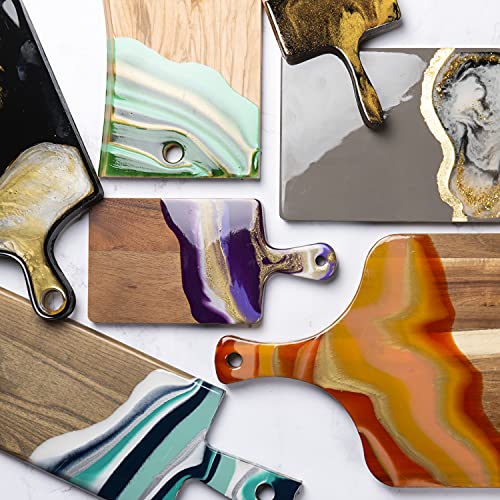 Mod Podge 8 fl oz Hardener 2-Part Supplies Pack, Perfect Kits and Silicone Molds for Epoxy Resin Projects, 25263, Clear Mod Podge