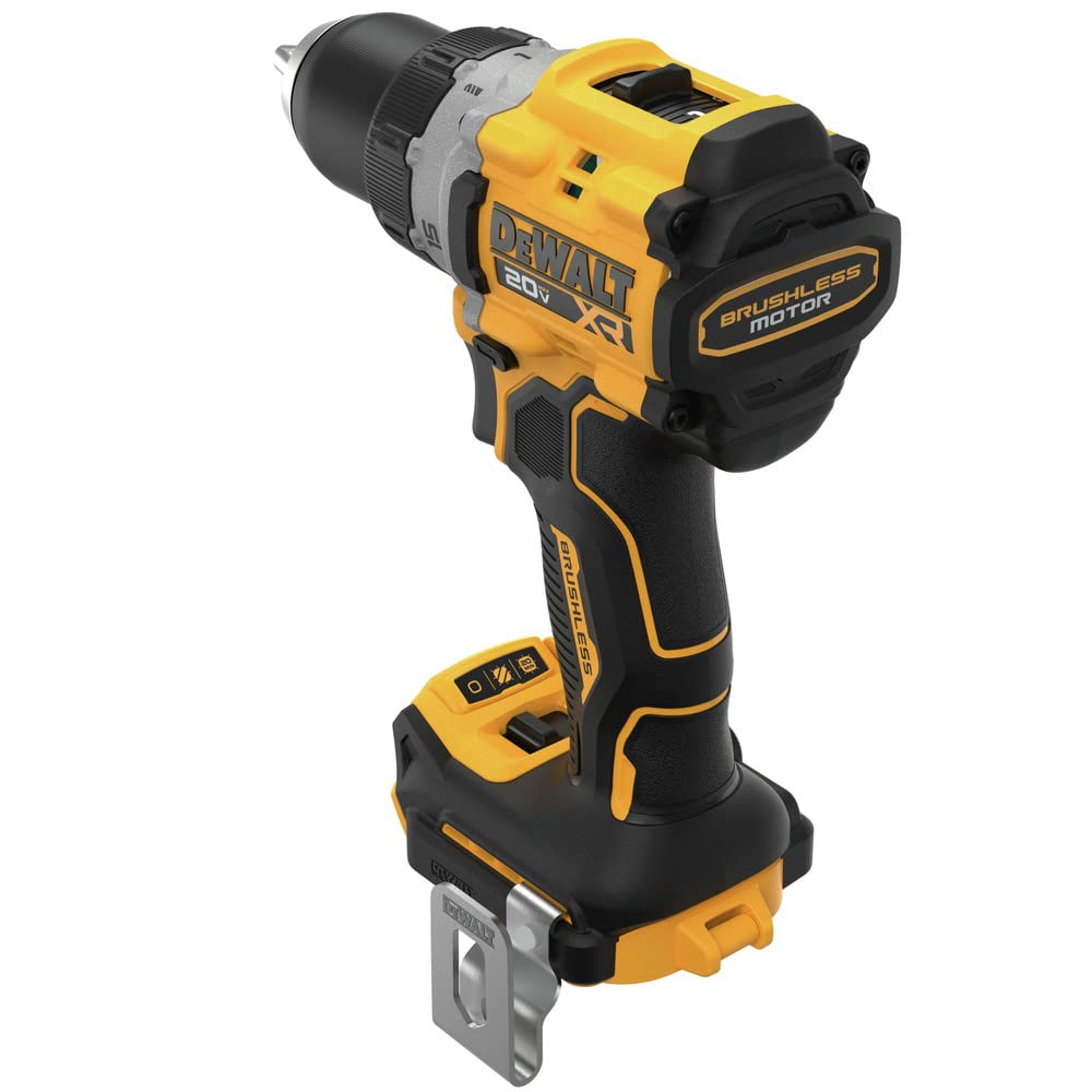 DEWALT - DCK2051D2 20V MAX XR Brushless Lithium-Ion 1/2 in. Cordless Drill Driver and Impact Driver Combo Kit with (2) Batteries DEWALT