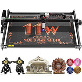 NEJE 3 Max V2 Laser Engraver, Upgrade Laser Engraving Cutting Machine with 31.1”x 18.5”(790x470mm) Large Working Area,11W E40 Laser CNC Cutter and NEJE