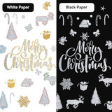 Double Line Outline Pens, 12 Colors Self-outline Metallic Markers, Shimmer Glitter Pens Set for Christmas Card Writing, Birthday Greeting, DIY Art Artugn