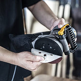 3.8A(450W) Orbital Sander, Jellas 6 Variable Speeds Double Handle Random Orbit Sander, 5-Inch Electric Sander with 18pcs Sandpapers, Dust Collector, Jellas