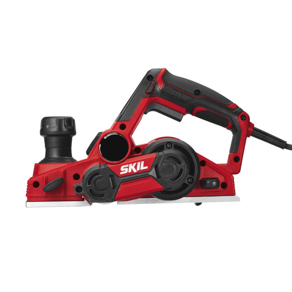 SKIL 6.5 Amp Electric Planer – 3-1/4 Inch Corded Hand Planer For Wood, Beveling, Flattening & Smoothing, PL201201 6.5 AMP Wood Planer SKIL 6.5 Amp Electric Planer – 3-1/4 Inch Corded Hand Planer For Wood, Beveling, Flattening & Smoothing, PL201201 6.5 AMP Wood Planer