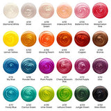 Arteza Metallic Watercolor Paints, Set of 24 Half Pans, Pearl Paint, Vibrant and Pearlescent Hues, Includes Storage Tin & Water Brush, Art Supplies ARTEZA