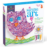 Craft-tastic DIY String Art – Craft Kit for Kids – Everything Included for 3 Fun Arts & Crafts Projects – Owl Series, Large Craft-tastic