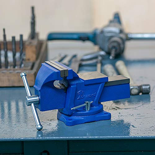 Forward 0804 4-Inch Bench Vise with Swivel Base and Anvil (4") Forward