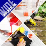 LEOBRO 50ml/1.7oz Epoxy Mixing Cups, 38PCS Graduated Epoxy Resin Cups, Resin Mixing Cups, Beaker, Pouring Cup, Plastic Measuring Cup for Resin, LEOBRO