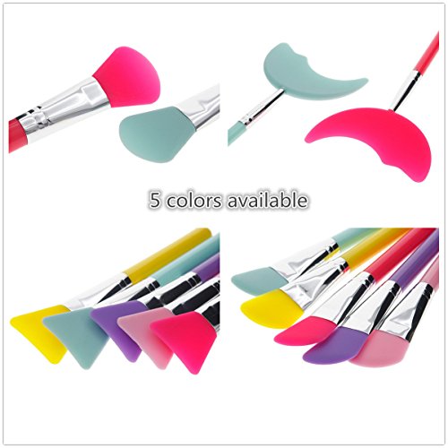 LORMAY 13 Pcs Silicone Brush Set. Perfect Applicators for Epoxy Resin Crafting, Facial Mask, Mascara Shield and Eyeshadow Shield.and Cream Beauty LORMAY