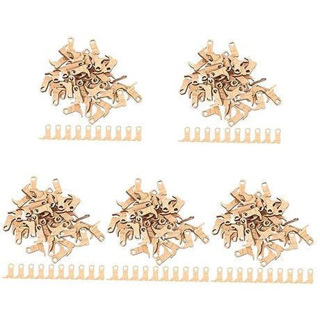 COHEALI 250 Pcs Wooden Craft Cutout Boot Decorations Blank Wooden Slices Boots Embellishments Slices Wooden Boots Unfinished Wood Decoration Kids COHEALI