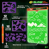 Crayola Glow Art Studio, Glow in the Dark Toys, Kids Gifts for Girls and Boys, Ages 6, 7, 8, 9 Crayola