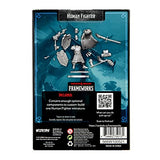 D&D Frameworks: Human Fighter Male - Unpainted and Unassembled WizKids
