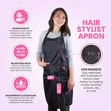 Hair Stylist Apron - Waterproof Apron - Protective PVC - Hair Cutting Apron - Nail Tech Apron - Cosmetologist Apron - Dog Grooming Apron - Salon Salon Supply Co