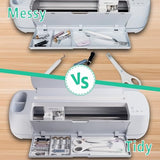 TVIOX Tool Storage Insert Compatible with Cricut Maker 3 & Maker, Drawer Weeding Tools Kit Tray, Blades Housing Quickswap Tip Accessories Organizer, TVIOX