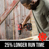 SKIL PWRCore 20 Brushless 20V 6-Tool Combo Kit, Included 2.0Ah Lithium Battery, 4.0Ah Lithium Battery and PWRJump Charger - CB7443-21 Skil