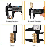 Digital Caliper, Sangabery 0-6 inches Caliper with Large LCD Screen, Auto - Off Feature, Inch and Millimeter Conversion Measuring Tool, Perfect for Sangabery