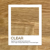 Natura Onecoat, 2 Component Wood Stain Oil, 360 mL (12.17 fl oz), Easy to Apply, Very Low Odor, Interior Furniture & Surfaces, Dries Fast, Natura Onecoat