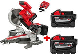 Milwaukee M18 18-Volt FUEL Lithium-Ion Cordless Brushless 10 in. Dual Bevel Sliding Compound Miter Saw Kit Milwaukee