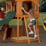 Backyard Discovery Atlantis All Cedar Wooden Swing Set Backyard Discovery