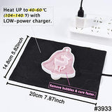 Resin Casting Tool Set of Epoxy Electric Mixer and Heater Bubble Buster Tool FUNSHOWCASE