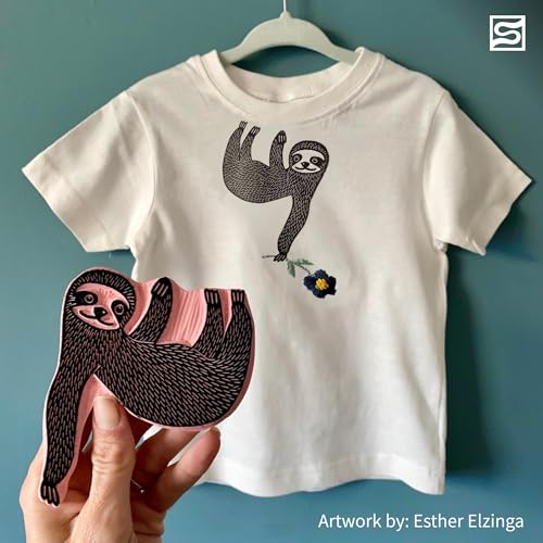 Speedball Fabric Block Printing Ink, 2.5-Ounce, Black Speedball