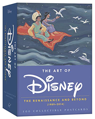 The Art of Disney: The Renaissance and Beyond (1989 - 2014) 100 Collectible Postcards (Disney Postcards, Cute Postcards for Mailing, Fun Postcards - WoodArtSupply