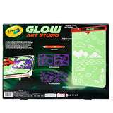 Crayola Glow Art Studio, Glow in the Dark Toys, Kids Gifts for Girls and Boys, Ages 6, 7, 8, 9 Crayola