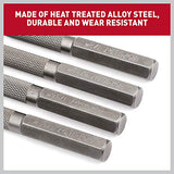 HORUSDY 4-Piece Nail Setter Punch and Center Punch Set HORUSDY