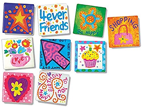 4M Magnetic Mini Tile Art, Art & Crafts DIY Kit, For Boys & Girls Ages 8+ 4M