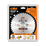 CMT 251.040.08 ITK Industrial Finish Saw Blade, 8-8-1/4-Inch x 40 Teeth 1FTG+4ATB Grind with 5/8-Inch<> Bore CMT