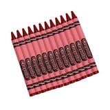 Crayola BIN520836038BN Crayons Bulk Pack, Regular Size, Red, 12 Per Box, 12 Boxes Crayola