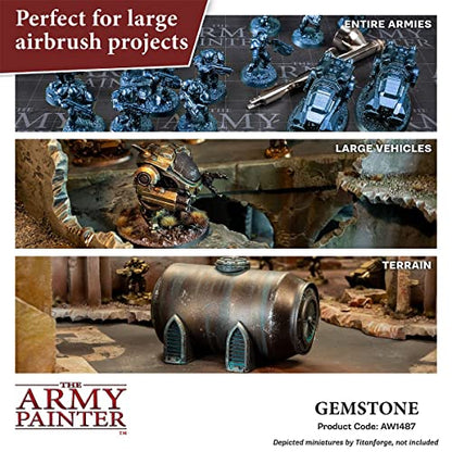 The Army Painter Warpaint Air Metallics Gemstone - Acrylic Non-Toxic Heavily Pigmented Water Based Paint for Tabletop Roleplaying, Boardgames, and - WoodArtSupply