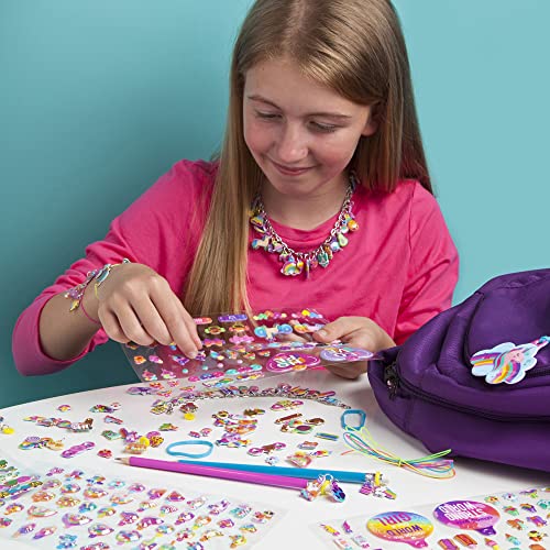 Craft-tastic — Puffy Charm Palooza — DIY Jewelry Craft Kit — Create Personalized Charms Using Easy to Make Puffy Charms — for Kids Ages 6 and Up Craft-tastic