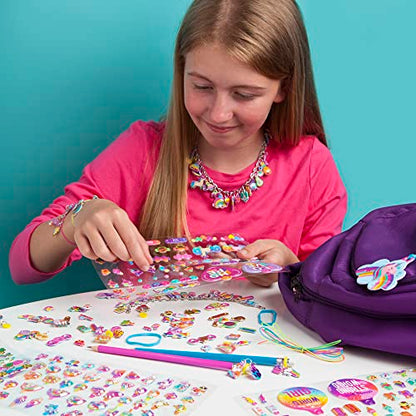Craft-tastic — Puffy Charm Palooza — DIY Jewelry Craft Kit — Create Personalized Charms Using Easy to Make Puffy Charms — for Kids Ages 6 and Up