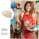 KALLORY 10pcs Board Wood Crafts Unfinished Thin Plywood Unfinished Wood Plaques Wood Painting Slice Plywood for Engraving Plywood Wood Slabs Hardwood KALLORY