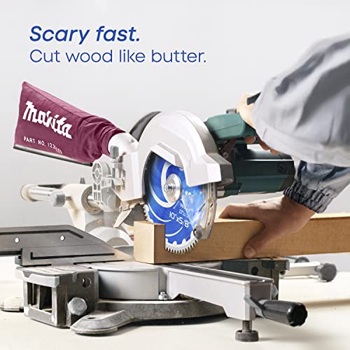 FALKENWALD 10 inch Saw Blade for Wood - Table Saw Blades 10 inch - 10 Saw Blade Carbide - Compatible with DEWALT 10-Inch Table Saw, Skil Saw etc. FALKENWALD