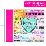 Just My Style Ultimate Scrapbook, Personalize and Decorate A 40-Page DIY Scrapbook, Great for Travel, Road Trips & On-The-Go, Memory Keeper Scrap Just My Style