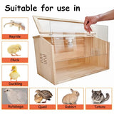 Wooden Chicken brooder Box Quail rutinChick brooder,Chicken Bedding for coop Chicken brooder Box Baby Chicken coop Heater Supplies Indoor Chicken Dddzerong