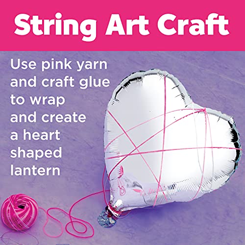 Creativity for Kids String Art Heart Light Craft Kit - Kids Arts and Crafts, Tween Girl Gifts, String Art Kit for Ages 8-12+