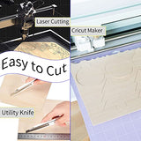 12Pack Basswood Sheets 1/8 Inch, 3mm Plywood Sheets 11.8 x 11.8 Inch Unfinished Squares Wood Boards for Laser Cutting Crafts DIY Architectural Models GRRONZEE