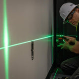 Klein Tools 93PLL Self-Leveling Laser Level, Green 3x360-Deg Planes, Rechargeable Battery, Magnetic Mount, Class II Laser (≤1mW @ 510-530nm), Orange Klein Tools