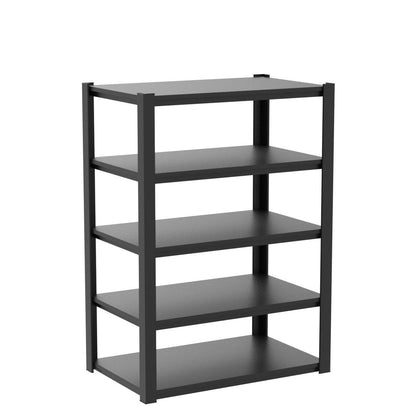 REIBII 48.2" W Garage Shelving 3000LBS Heavy Duty Storage Shelves Adjustable 5 Tier Metal Shelves for Storage Garage Shelf Industrial Shelving Unit - WoodArtSupply