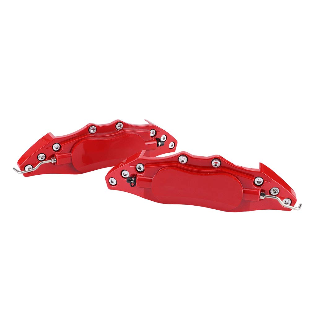 overlay caliper covers overlay caliper covers Calipers and accessories 2Pcs Car Universal Disc Brake Caliper Fake Covers Left amp Right Accessories - WoodArtSupply