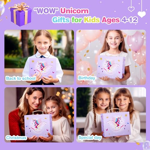 Unicorn Kids Stationary Set for Girls, Unicorns Gifts for Girls