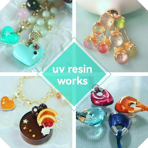 ISTOYO UV Resin Kit with Light, 155Pcs and 3 Timer Setting UV Resin Light, Jewelry Making Kit with Highly Clear UV Resin, Upgraded UV Resin Kit for - WoodArtSupply