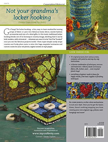 Hook, Loop 'n' Lock: Create Fun and Easy Locker Hooked Projects Interweave Press