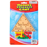 U.S. Toy Tricky Triangle Game - Travel Games, Assorted, MU845 Rhode Island Novelty