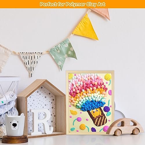 ACXFOND 6 Pack Wood Panels for Painting 12 x 16 Inch Craft Wood Board Unfinished Wood Wooden Panel Boards for Painting, Pouring, Arts, Crafts, Paints ACXFOND